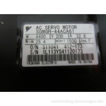 YASKAWA Motor SGMGH-44ACA61 NEW